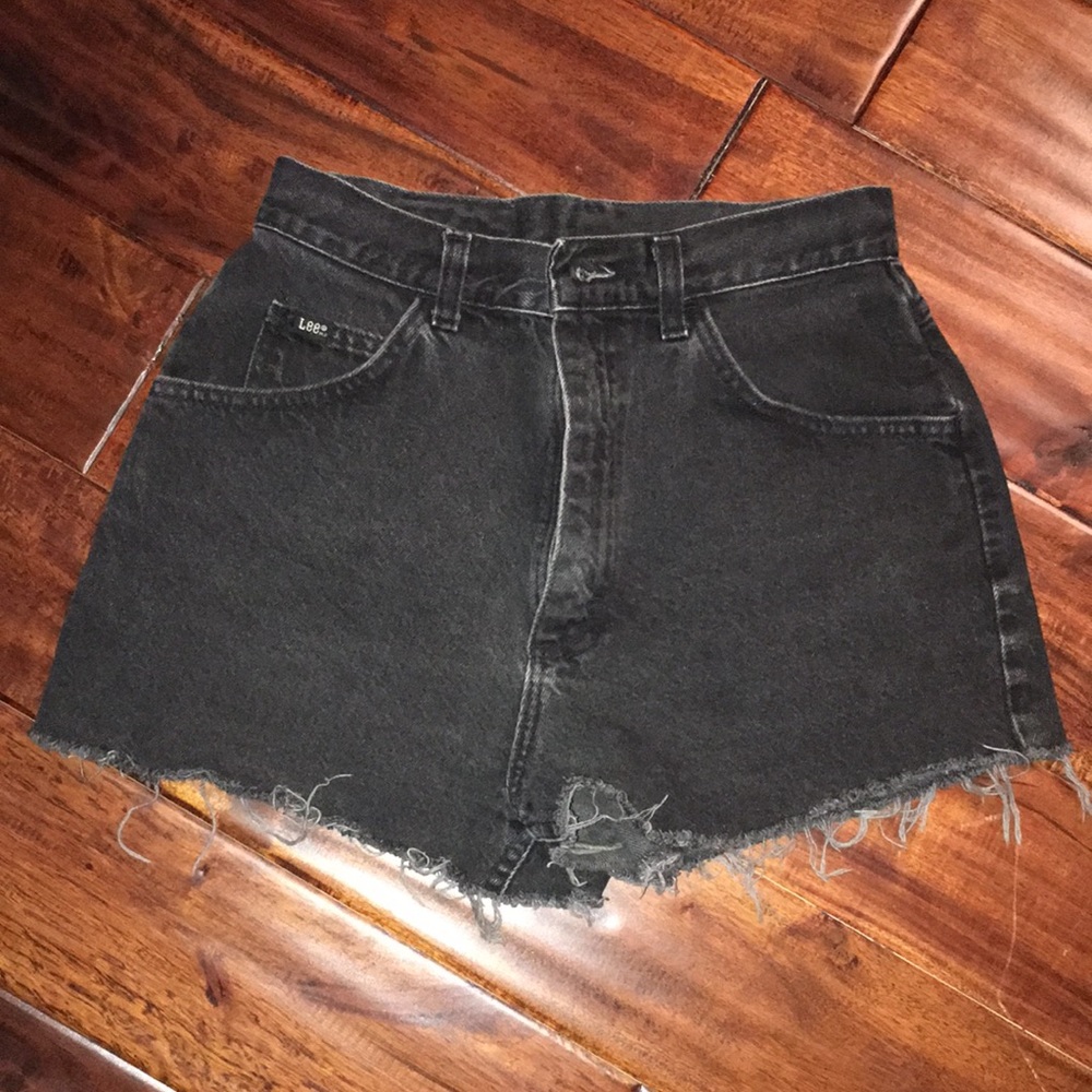 Lee High-rise Cutoff Jean Shorts